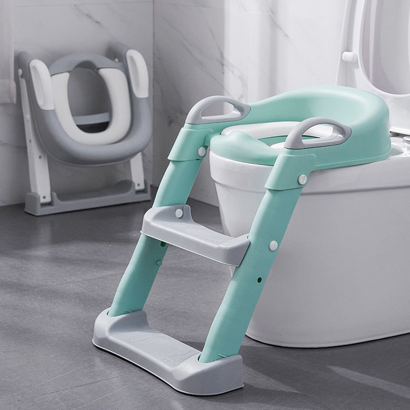 Riduttore WC per Bambini,Baby training WC vasino sedile con scaletta  antislip